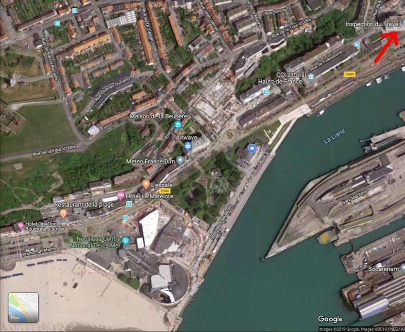 Studio-Cosy 11 Vue Port A Deux Pas De Nausicaa Boulogne-sur-Mer Kültér fotó